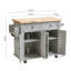 Lamia Wood Kitchen Cart