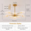 10 - Light Sputnik LED Chandelier