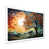 White Single Picture Framed