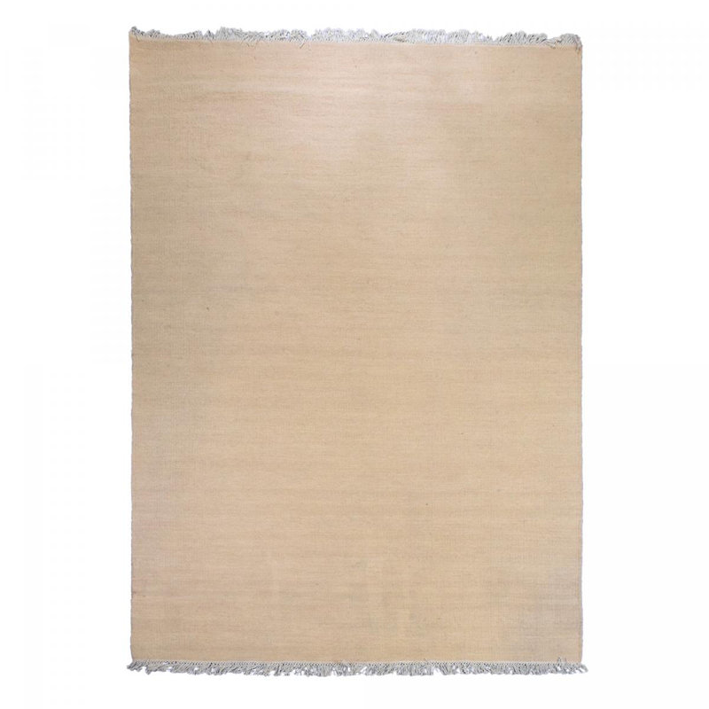 Wabbaseka Solid Colour Hand Woven Area Rug, Rectangle 170 x 240cm