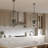 Reines Four-Light Matte Black Foyer Pendant-127419969