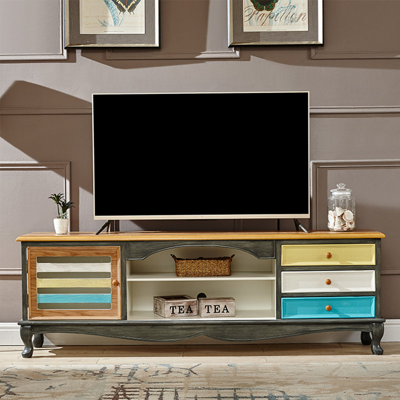 Meuble télé Patchwork, 70.87"