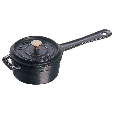 Staub Cast Iron 0.26-qt Mini Saucepan