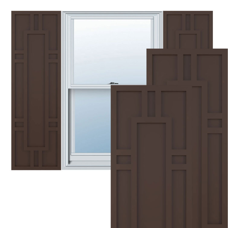 True Fit PVC Hastings Fixed Mount Shutters