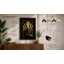 Golden Silhouette Art Deco - Framed Print-656549006-656549239