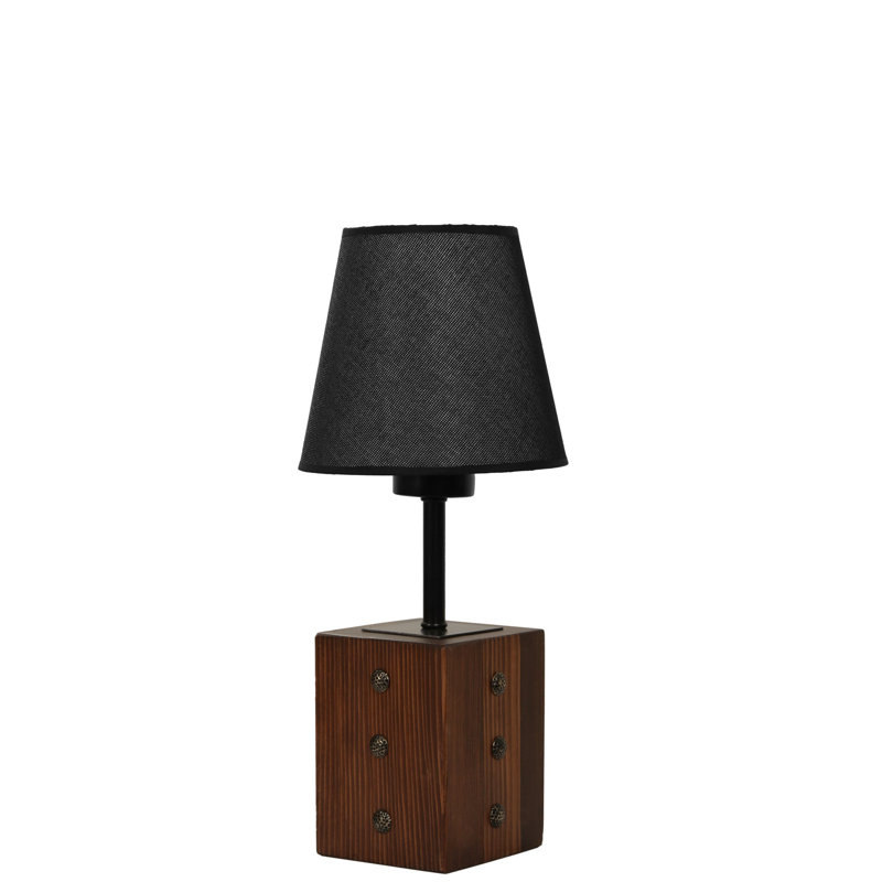 Lampe de table 15,75 po Eminence, Noir, Brun