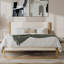 Maura Upholstered Cream Boucle Bed Frame-997666543