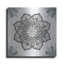 «Mandala Morning I» par Anne Tavoletti, art mural en métal-457178436