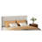 Bettyjean Wingback Platform Bed: Wood & Metal Frame + Underbed Storage-231956384-255304035