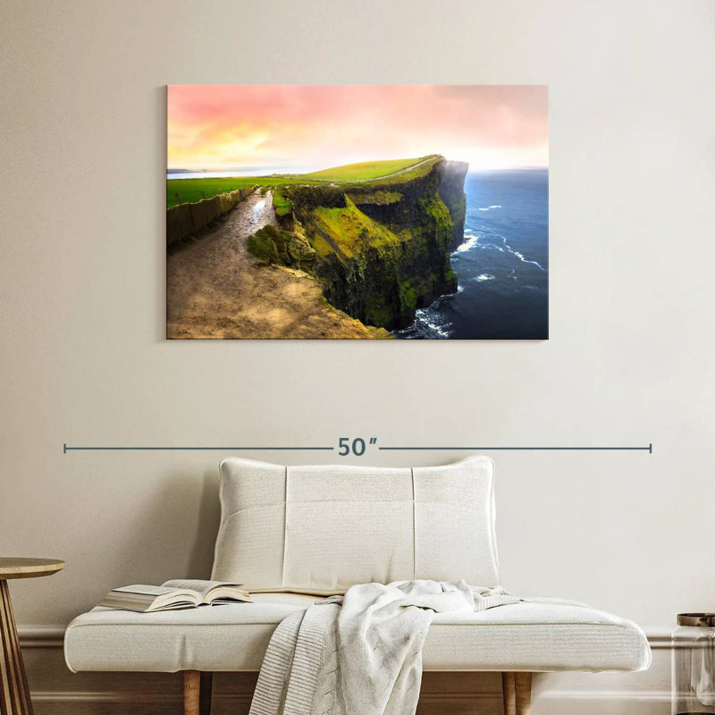 Nicci Twilight Cliffs, 26" H x 39" W