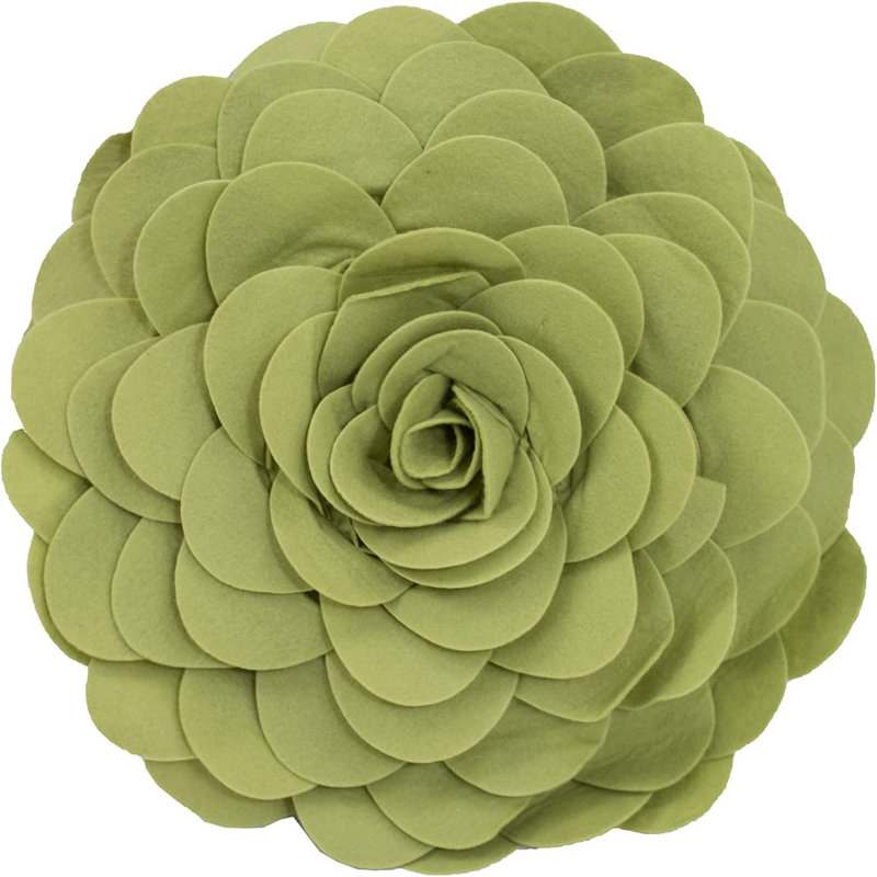  Housse de coussin en polyester, 13 po x 13 po, Housse de coussin seulement - sans coussin, Lime