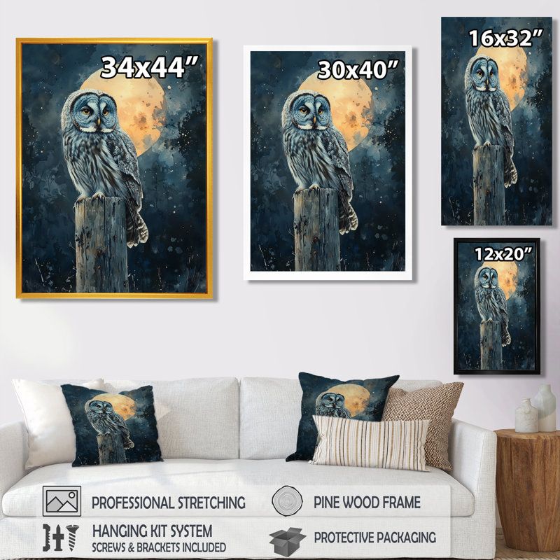 Giomar - animaux, reproduction d'art sur toile, H 20 po x l 12 po, Toile tendue, Ne s’applique pas