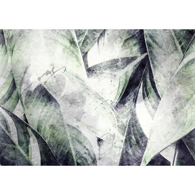 Murale botanique pelez et collez - Jungle éclectique