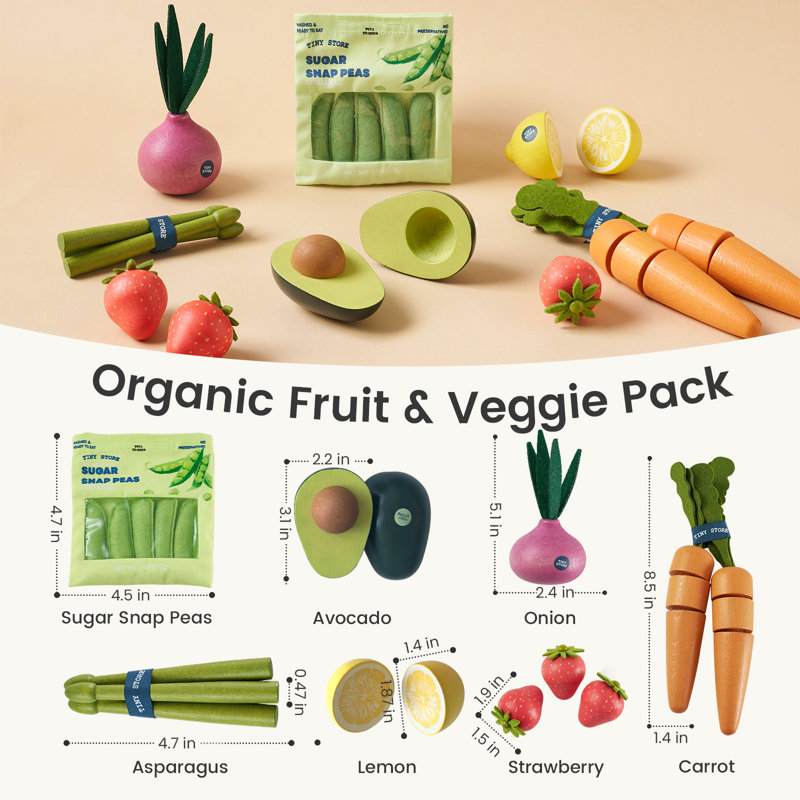 Tiny Land® Organic Fruit & Veggie Pack