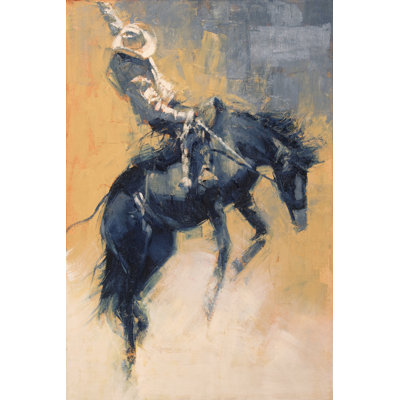 " Mood Indigo III " by Julie T. Chapman Painting Print
