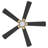  5 - Blade Smart LED Standard Ceiling Fan with Light Kit Included, Remote Control