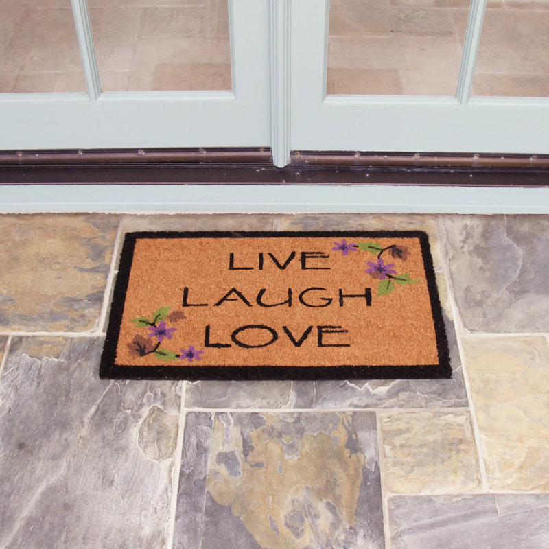 Bernina Non-Slip Valentine's Day Outdoor Doormat