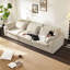 Coussin modulaire blanc en polyester