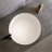 49 Inch Round Shape Freestanding Solid Surface Soaking Bathtub For Bathroom