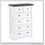 Commode 6 tiroirs, commode haute 6 tiroirs