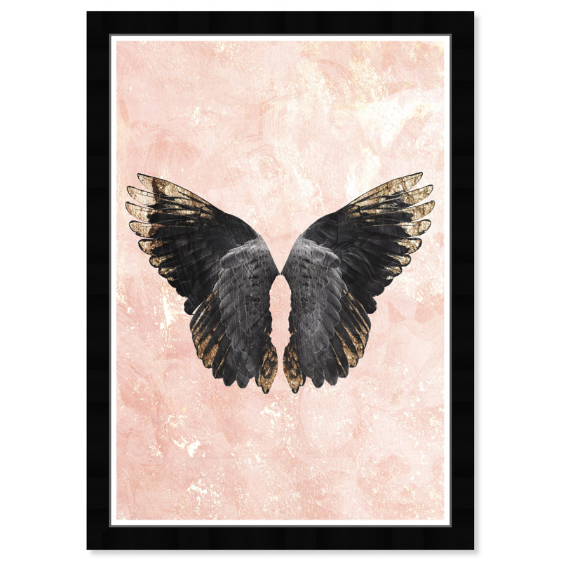 Impression sur papier Fashion and Glam, Noir