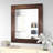 36" Rectangle Hammered Copper Mirror