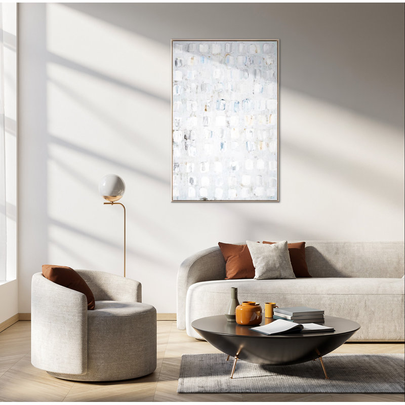 «Rocky Road» par H. Scott - Cadre flottant sur toile