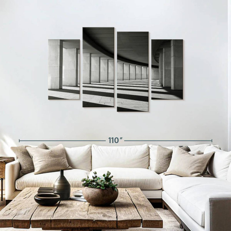 Lilie Endless Corridor Columns, 48" H x 75" W