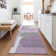 Machine Washable Indoor/Outdoor Xhevrie Purple Rug