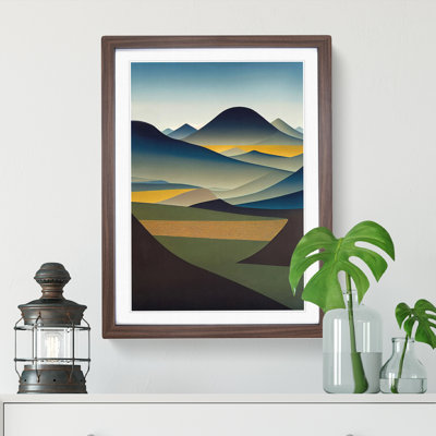 Abstract Mountain Landscapes No.4 - Wall Art