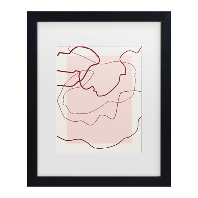 Bolog Elena Ristova   Aspectratiored27 Matted Framed Art