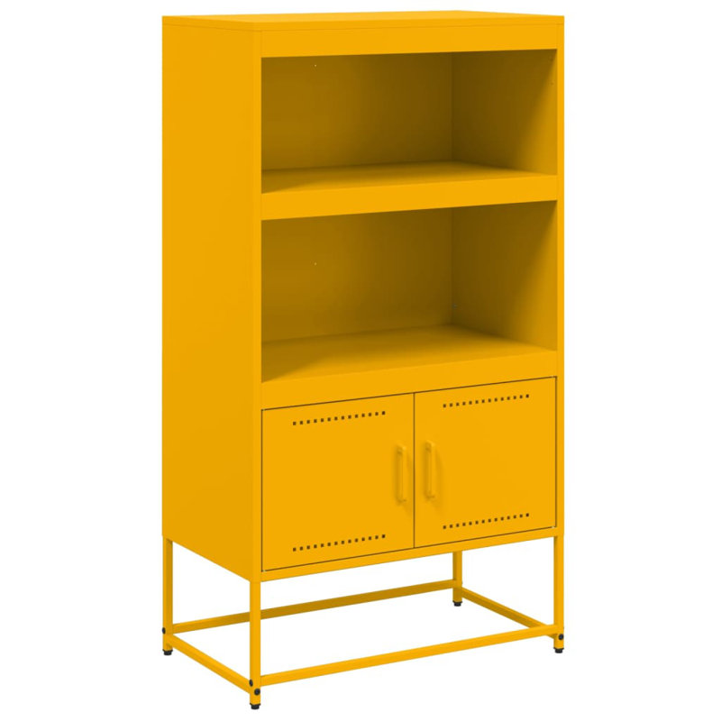 Storage Cabinet, Mustard yellow