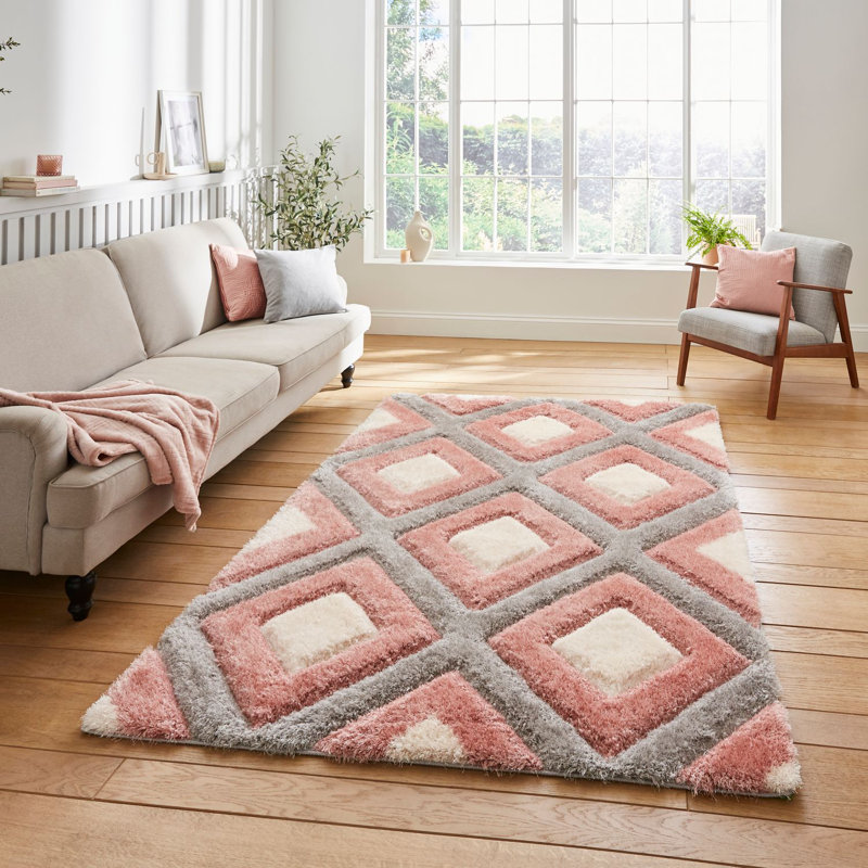 Olympia area rug Machine Woven Rectangle Grey, Rectangle 160 x 220cm