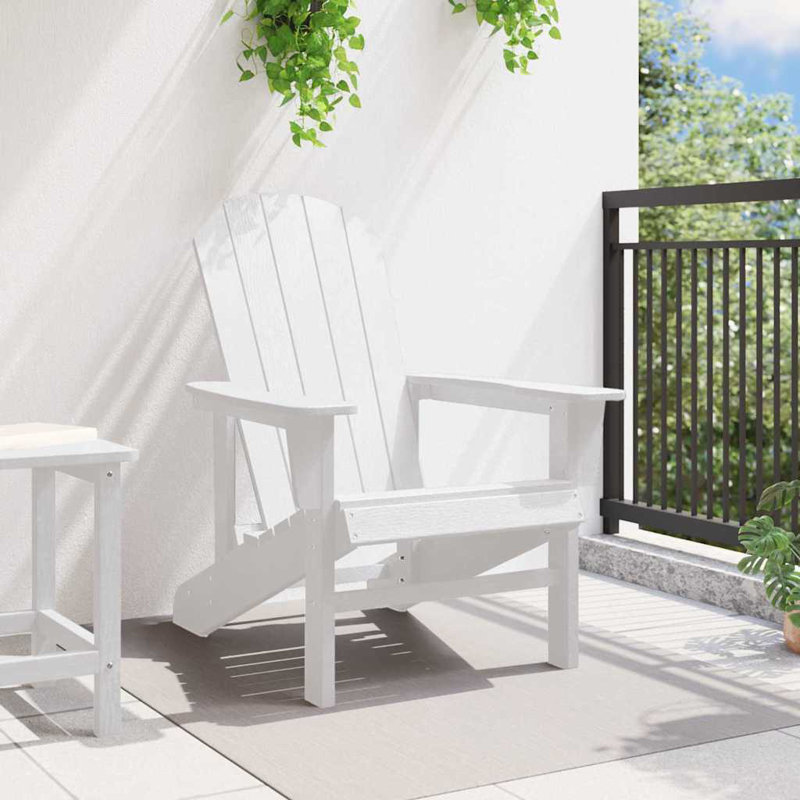 Outdoor Adirondack Chair, White