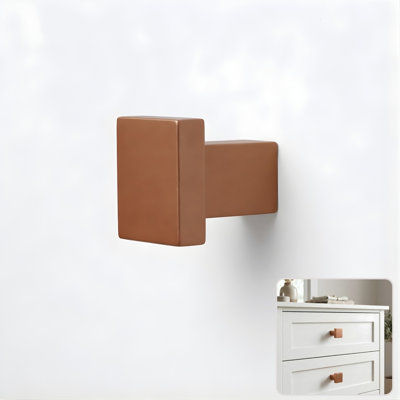ROUS Hardware Art Deco Square Knob