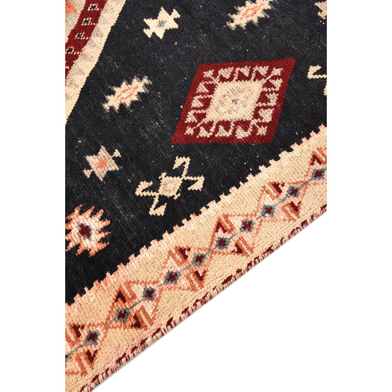 Tapis noir 7 x 7 po Peters
