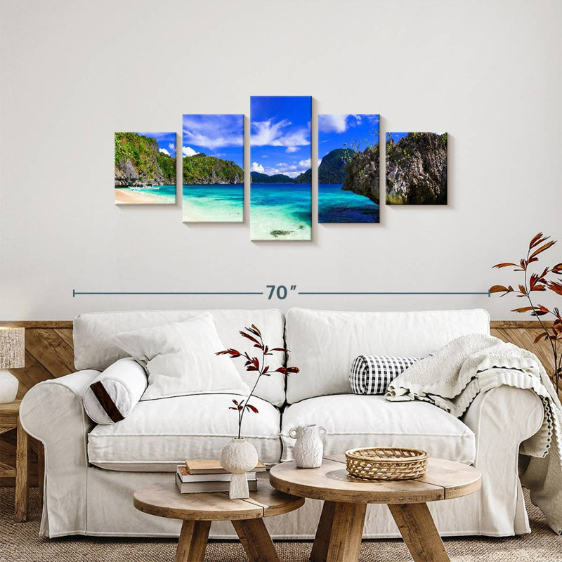 Plage Gillard El Nido Palawan, H 24 po x l 55 po
