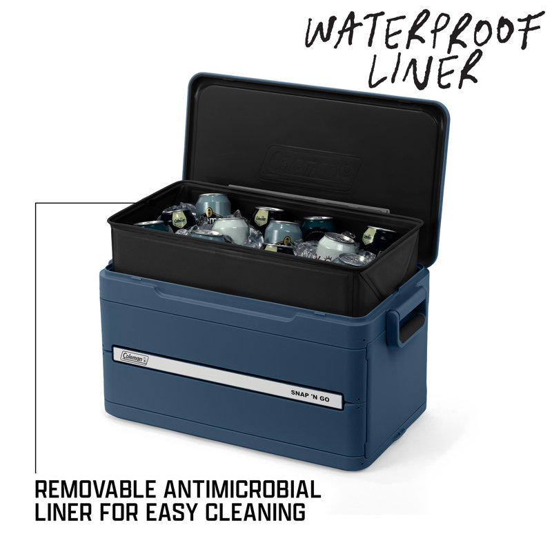 SNAP 'N GO COOLER 55QT- SAPPHIRE
