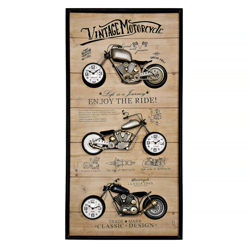 Ingaborg Metal Wall Clock