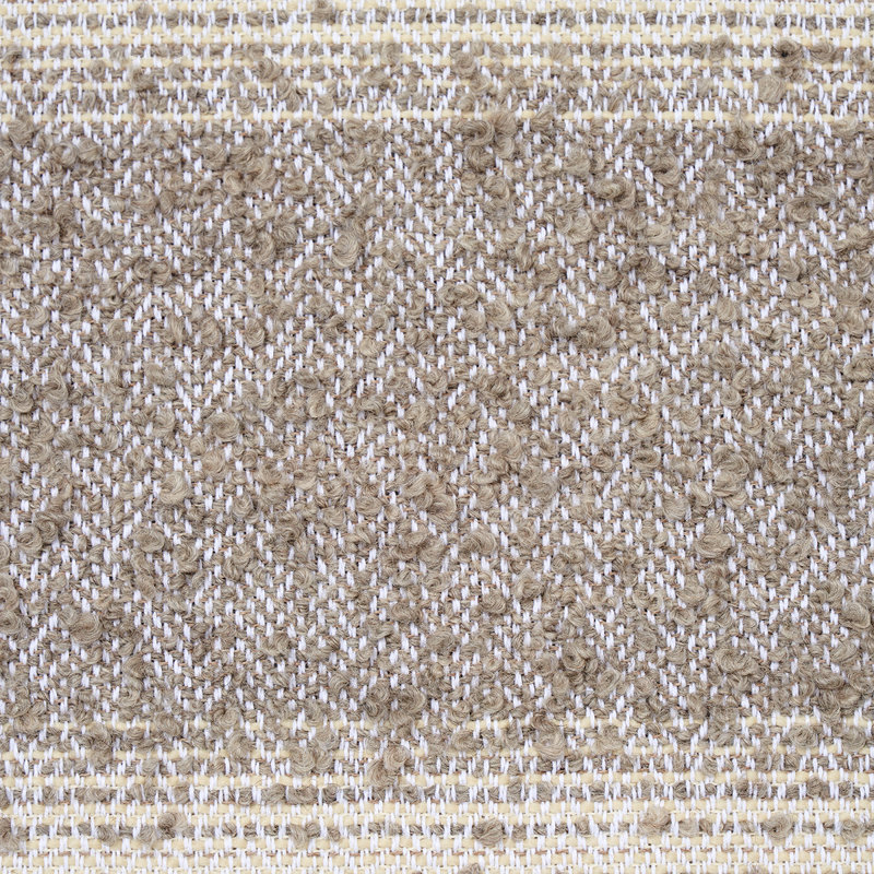 Tissu rayé Schumacher x Patterson Flynn Jessen, Brouillard
