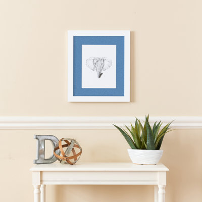 Cadre pour photo 20 po x 30 po blanc mat
