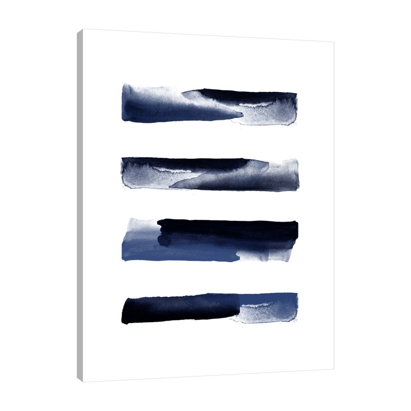 « Marine Strokes » par Urban Epiphany-reproduction d’art sur toile, Toile tendue, H 20 po x l 15 po x P 1,5 po