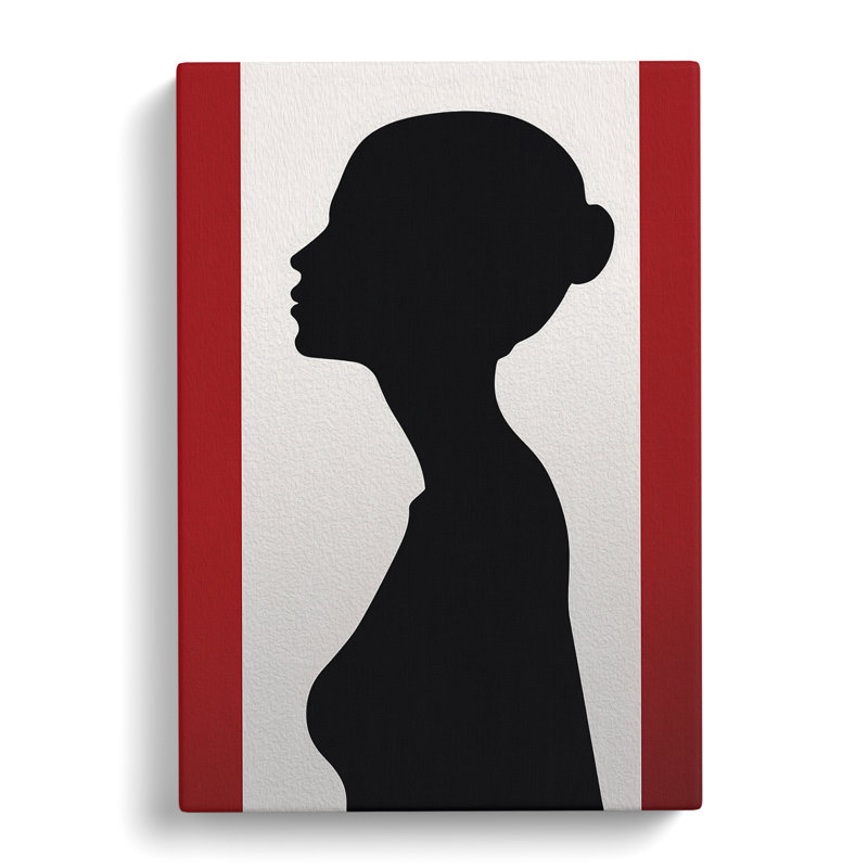 Woman Minimalism - Wrapped Canvas, 76cm H x 50cm W x 3cm D
