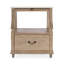 Mabel Marble 1 drawer Nightstand-305866289