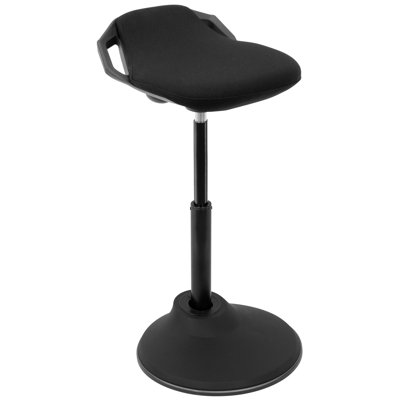 Montez-le! Tabouret ergonomique à hauteur ajustable, chaise inclinée pour bureau debout, 360 degrés