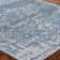 Oriental Area Rug in Blue/Ivory