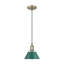 Petit luminaire suspendu Akifumi avec pin vert-173995333-173995354
