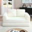 Canapé-lit rembourré 63 po avec 2 coussins en velours côtelé 63 po Corduroy - Aucun assemblage requis-128842264-123034475