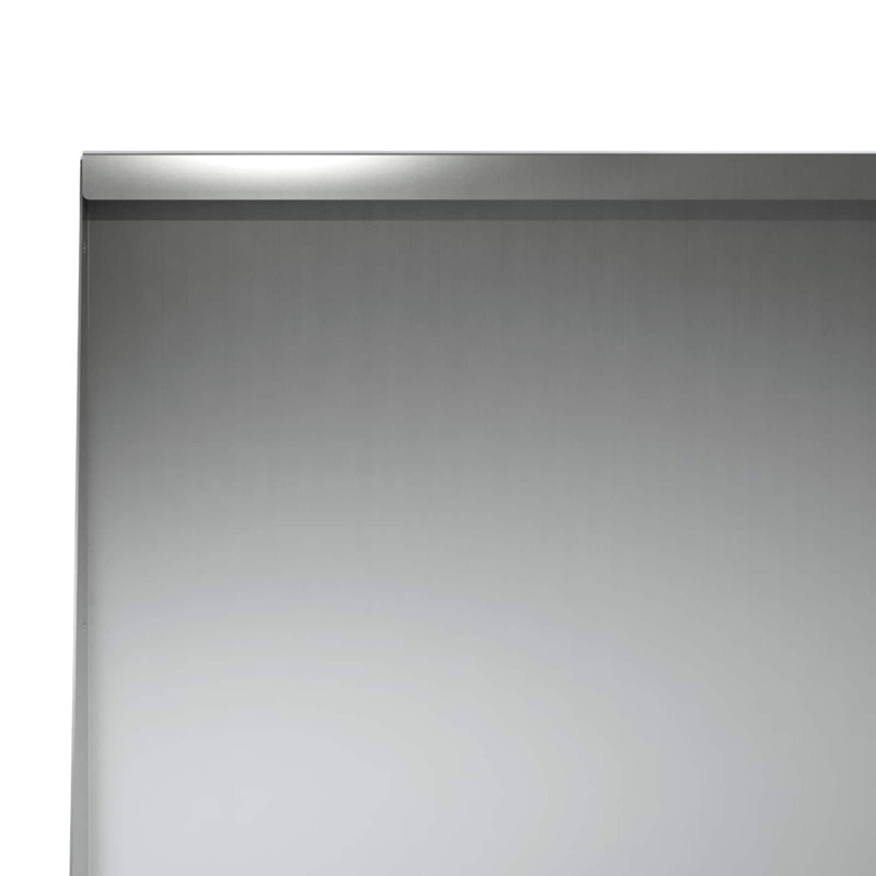 50 cm H x 80 cm W with 2 Panel(s) Included, 30cm H x 60cm W, Silver