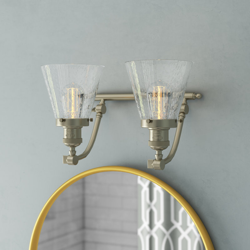 Kawamura 2 - Light Dimmable Vanity Light, Brushed Satin Nickel